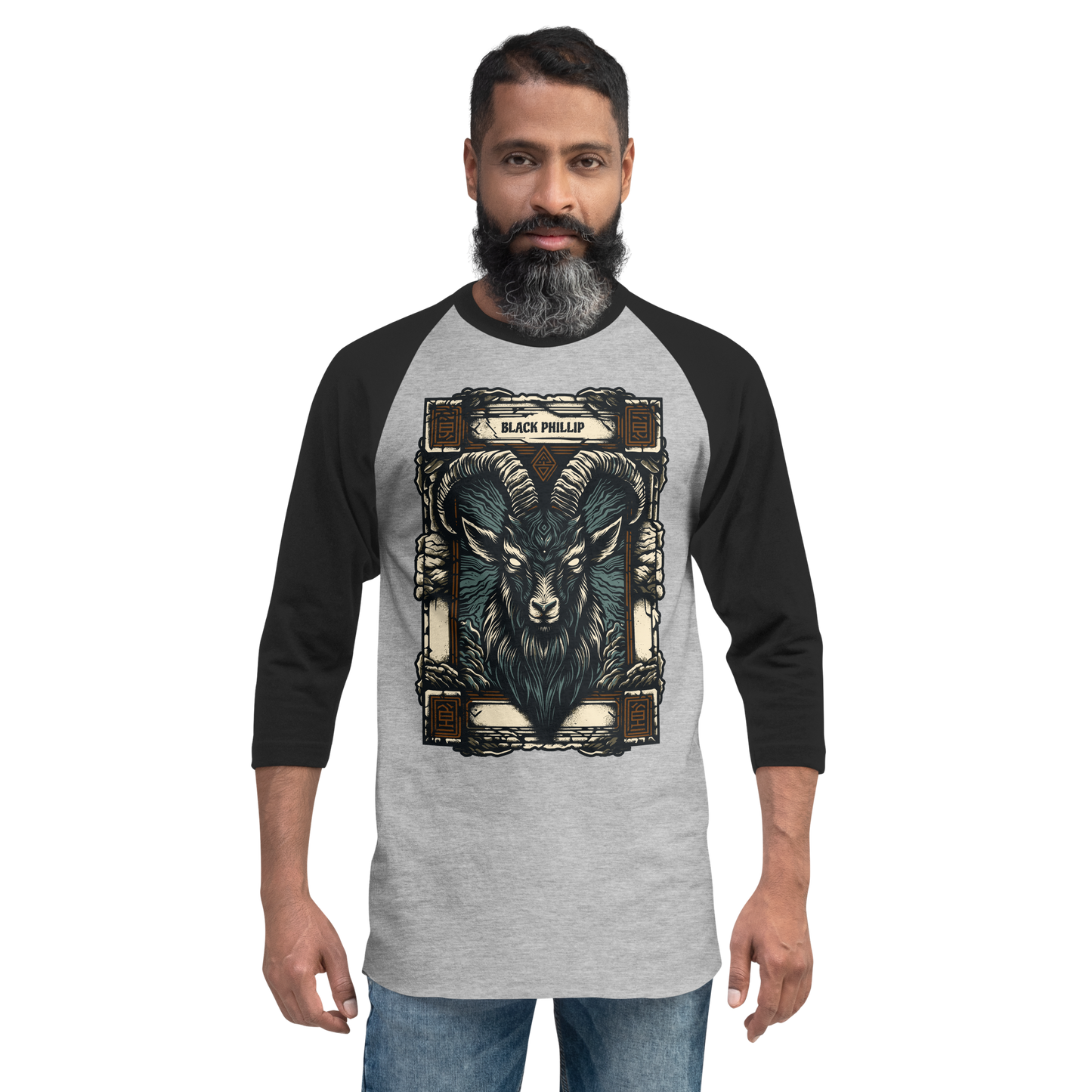Black Phillip Baseball Tee