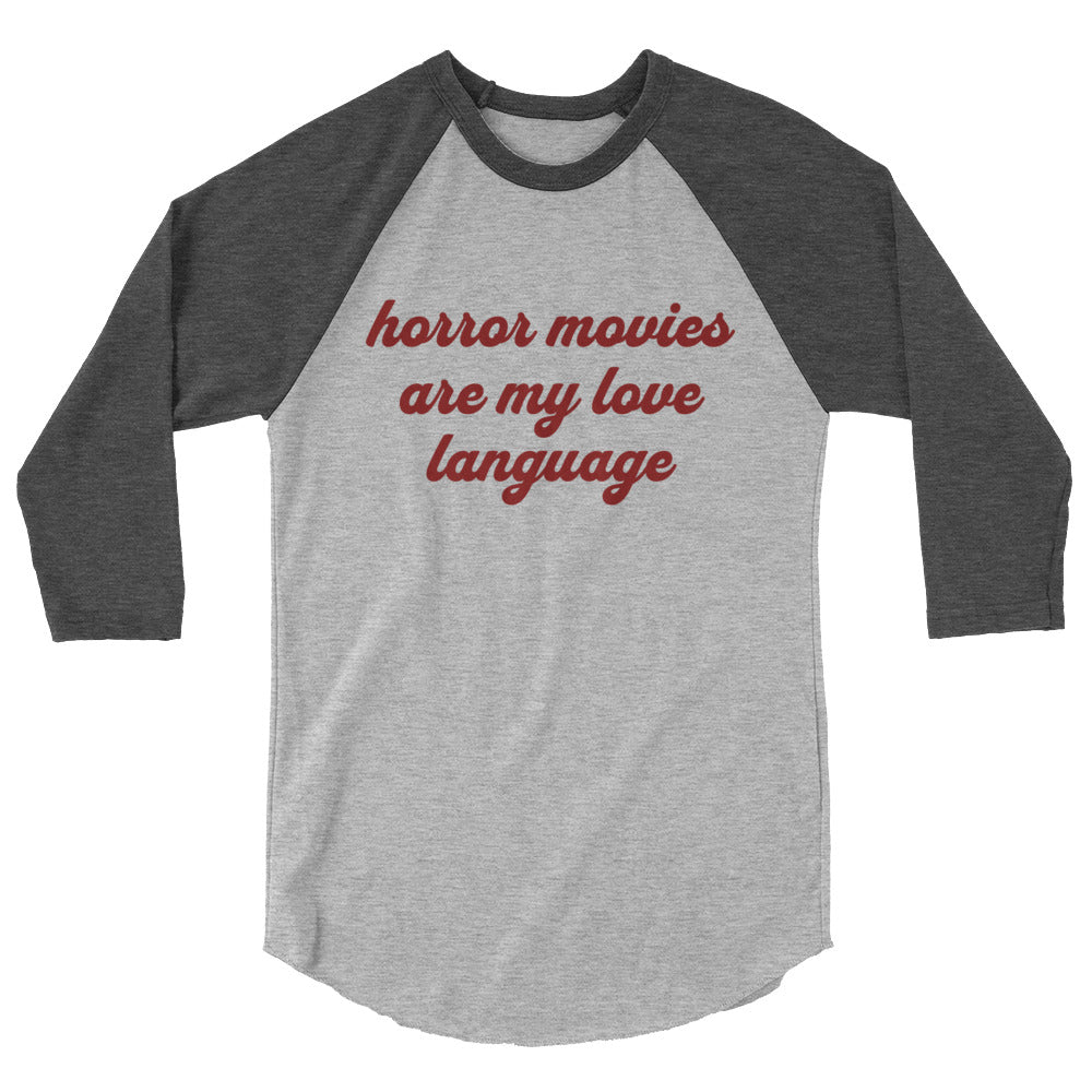 Love Language Baseball Tee