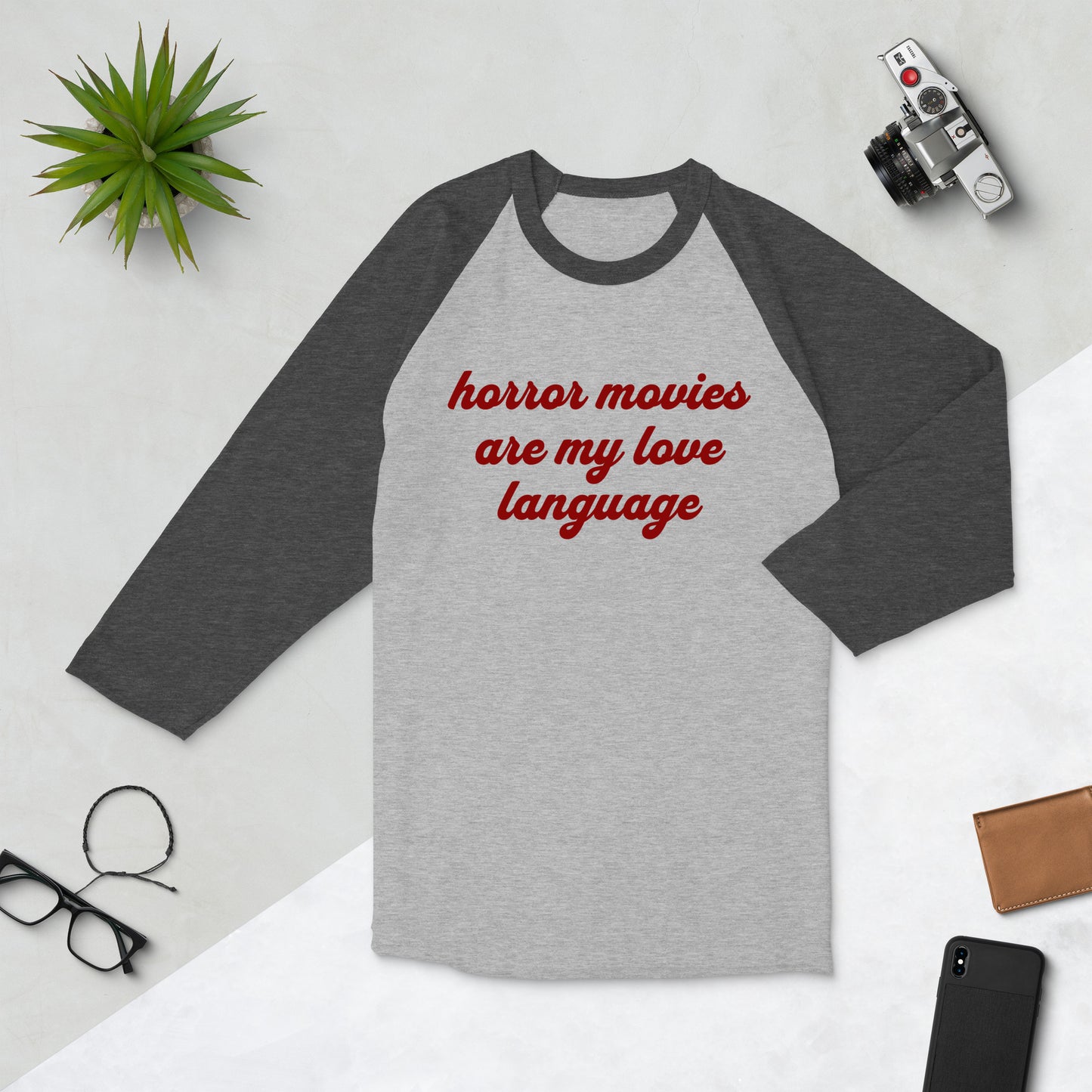 Love Language Baseball Tee