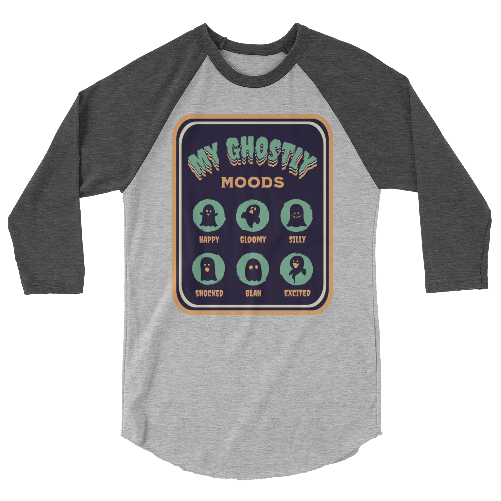 Ghostly Moods Baseball Tee