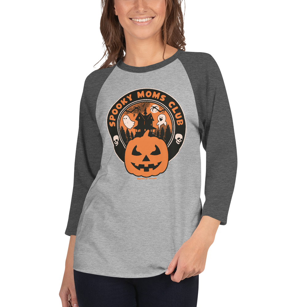 Spooky Moms Club Baseball Tee