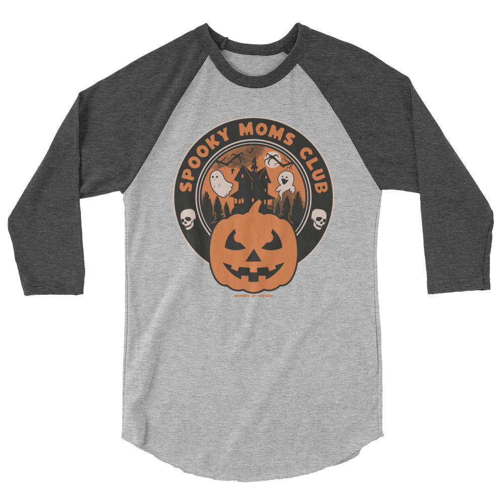 Spooky Moms Club Baseball Tee