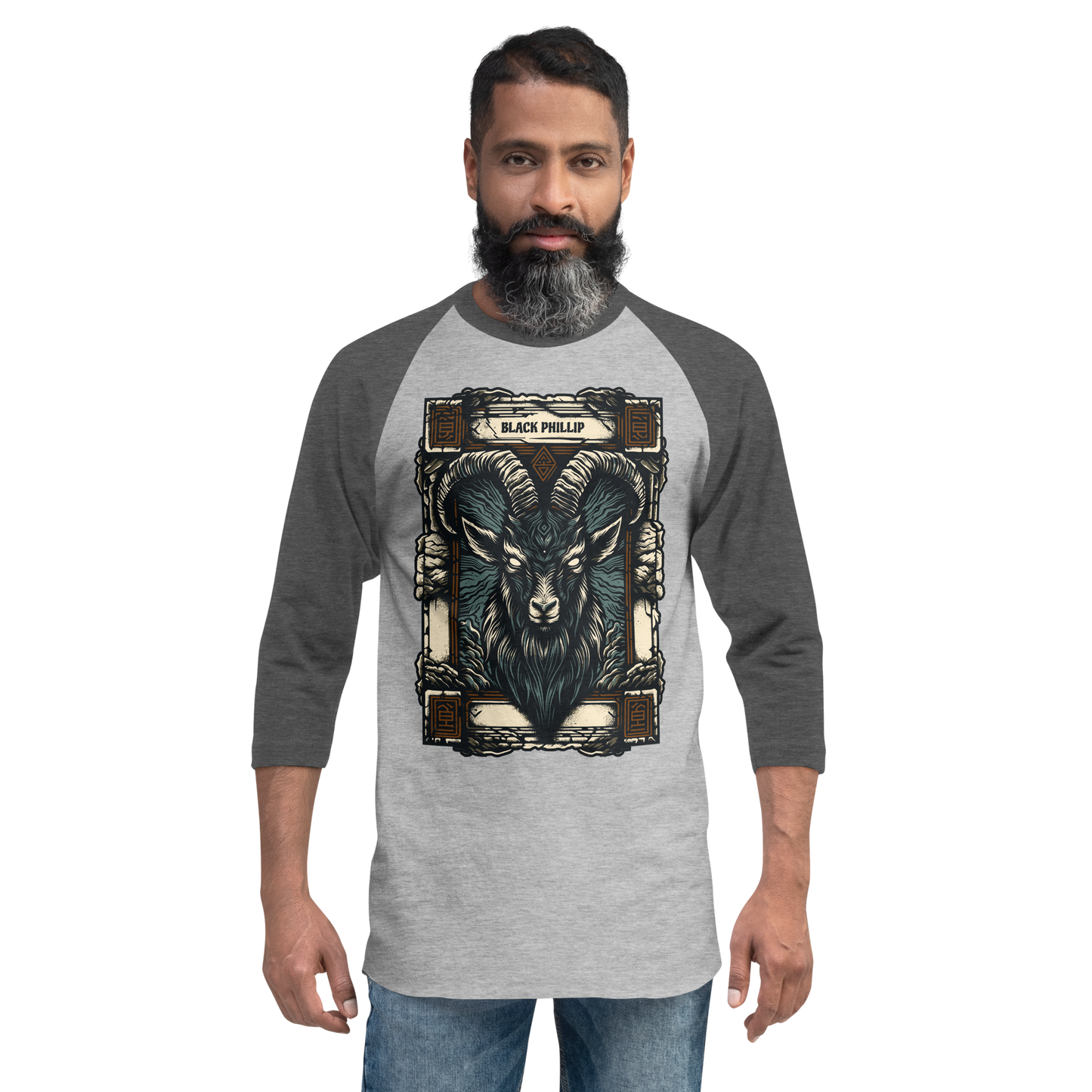 Black Phillip Baseball Tee