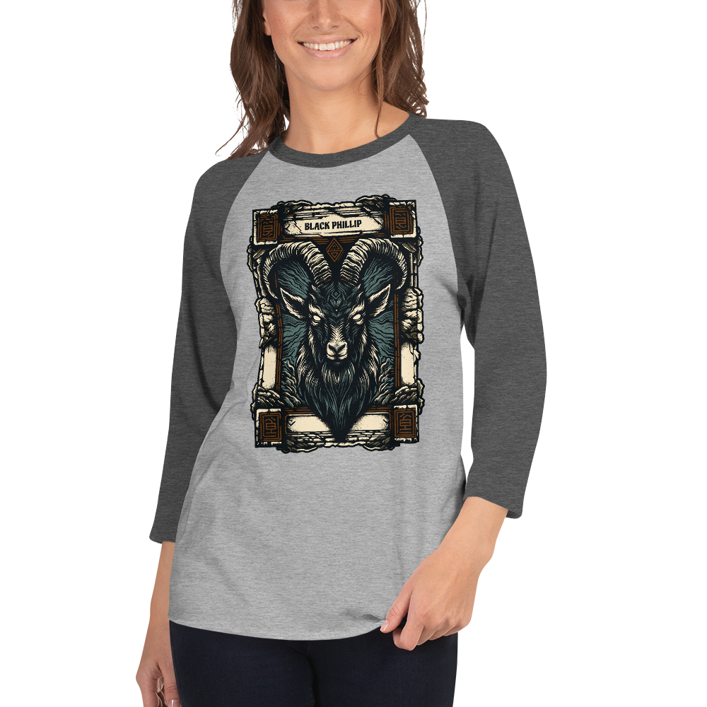 Black Phillip Baseball Tee