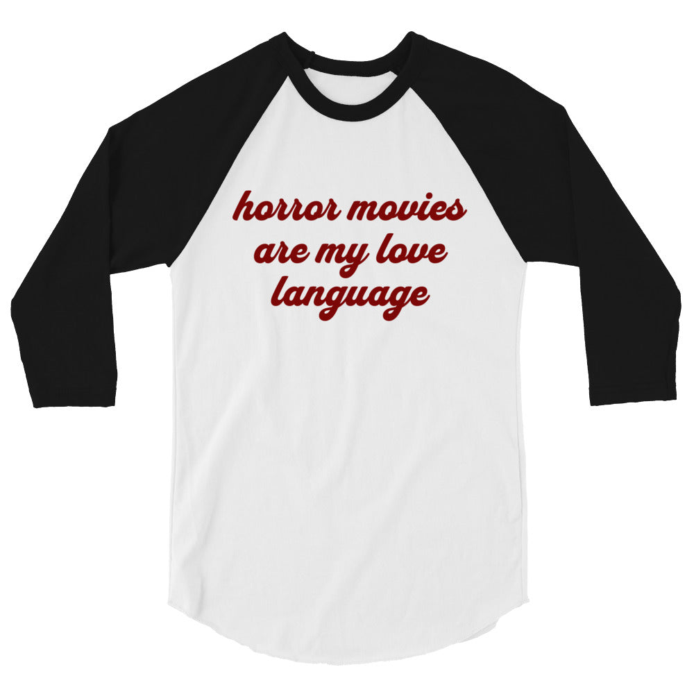 Love Language Baseball Tee