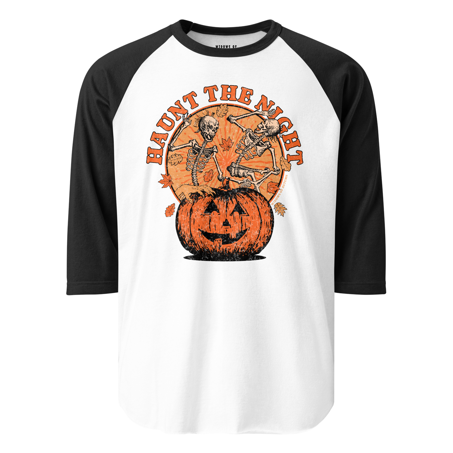 Haunt The Night Baseball Tee