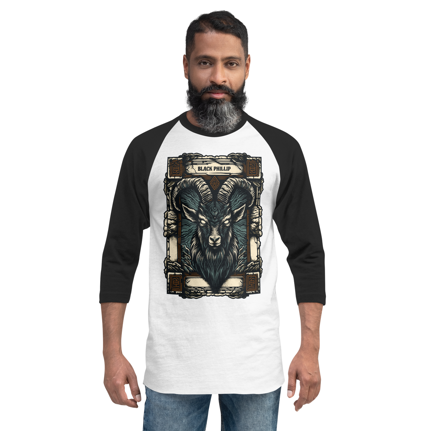 Black Phillip Baseball Tee
