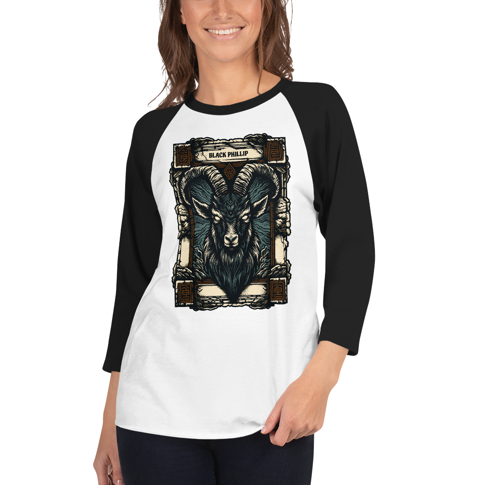 Black Phillip Baseball Tee