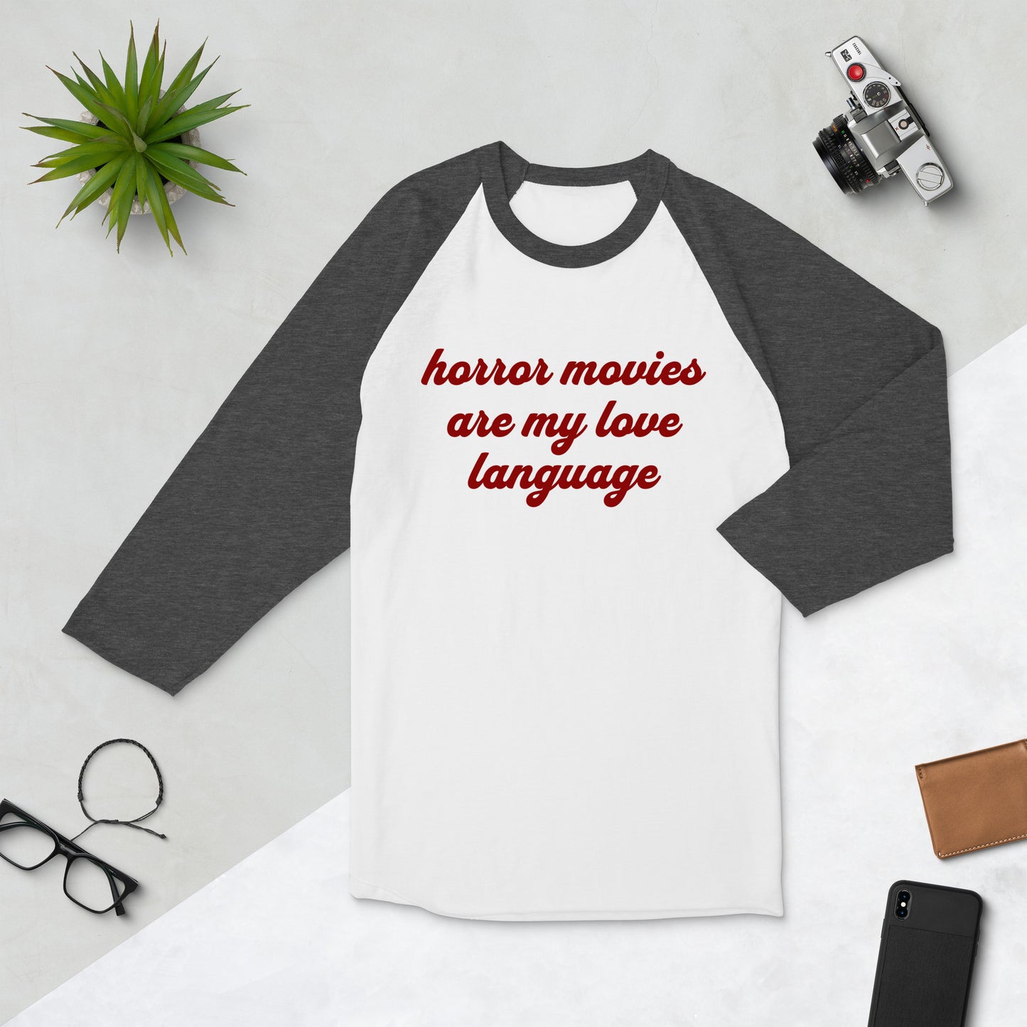 Love Language Baseball Tee