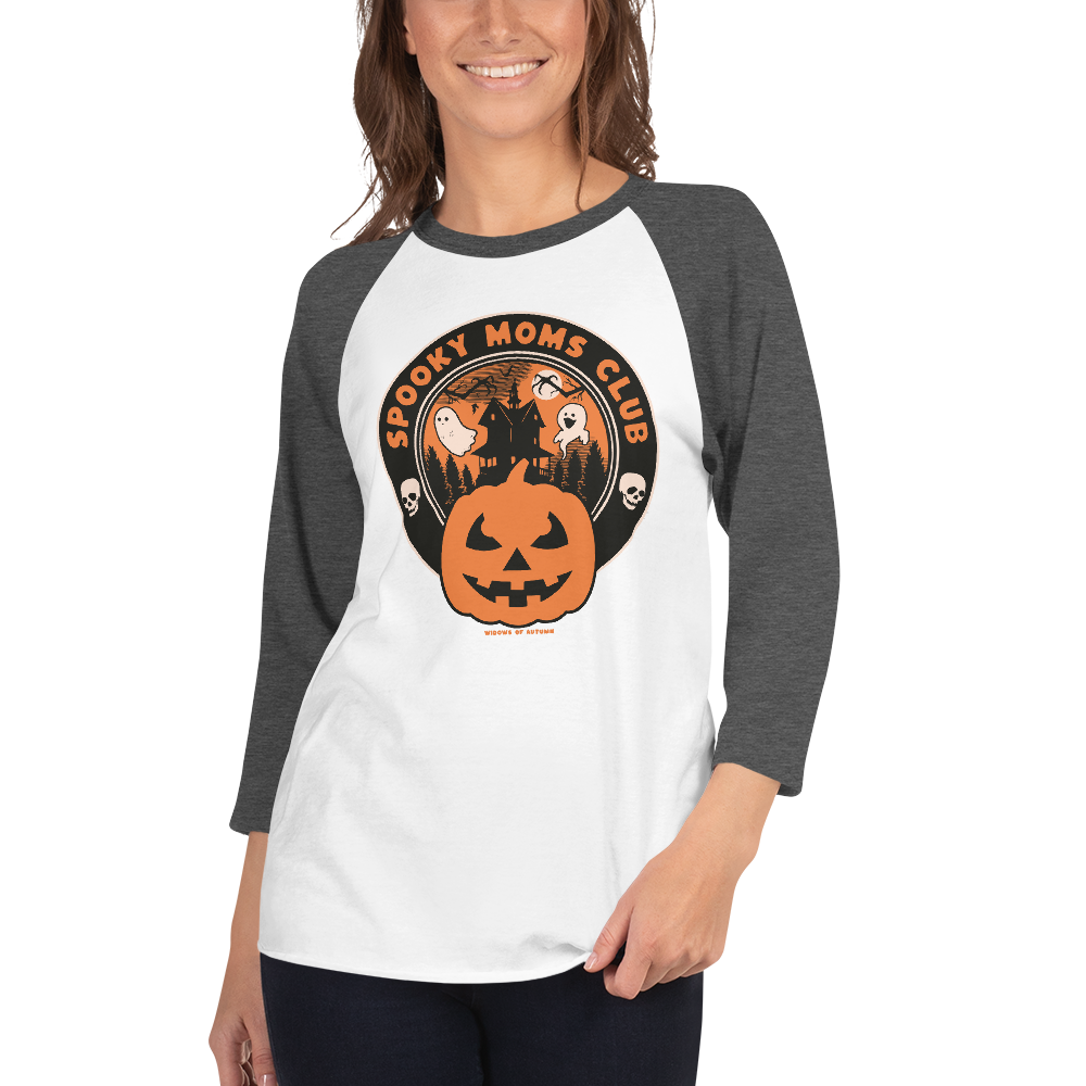 Spooky Moms Club Baseball Tee