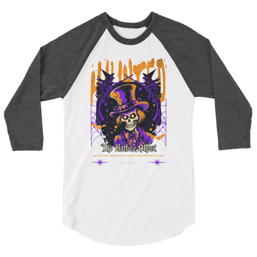 Hatbox Ghost Baseball Tee