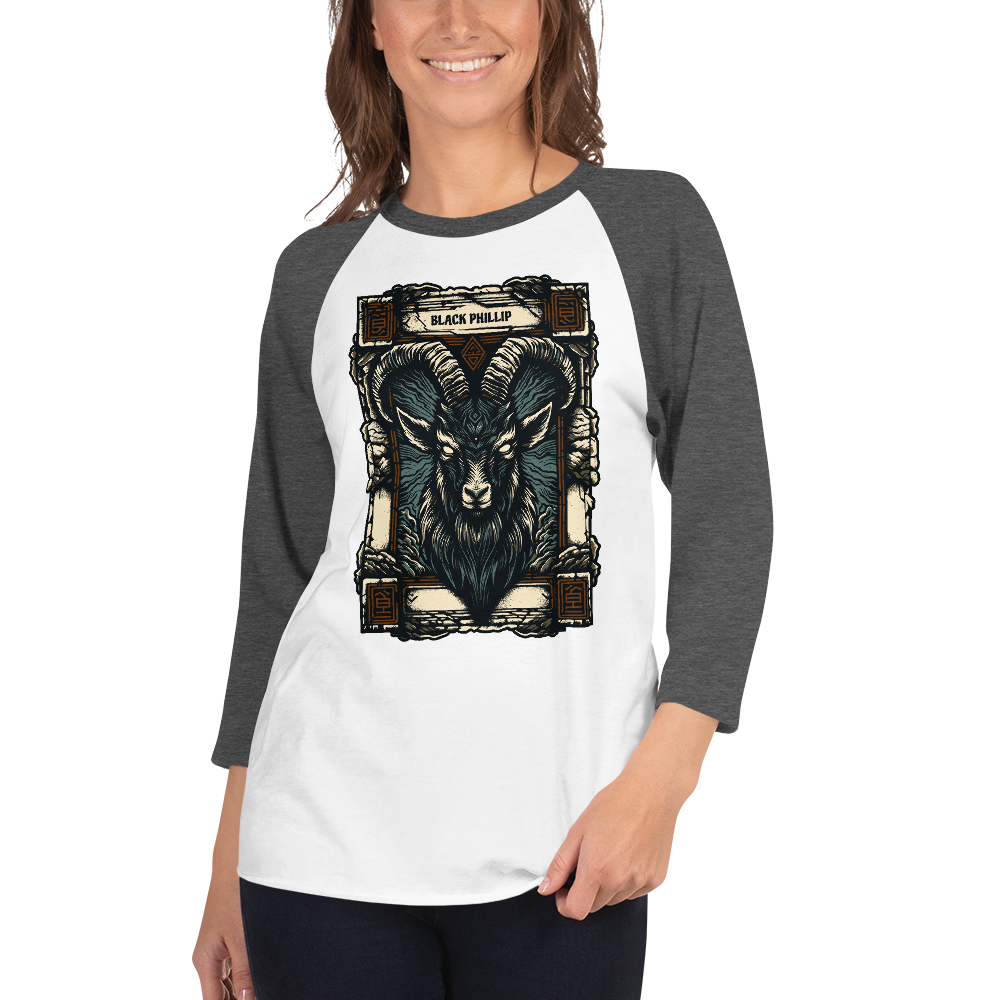 Black Phillip Baseball Tee
