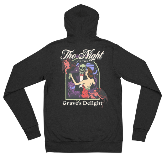 Grave's Delight Zip-Up Hoodie