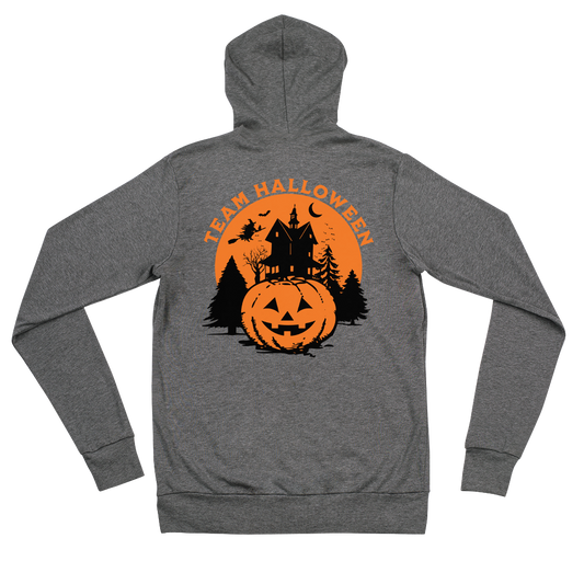 Team Halloween Zip-Up Hoodie