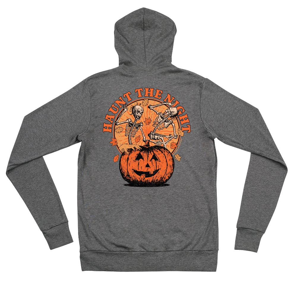 Haunt The Night Zip-Up Hoodie