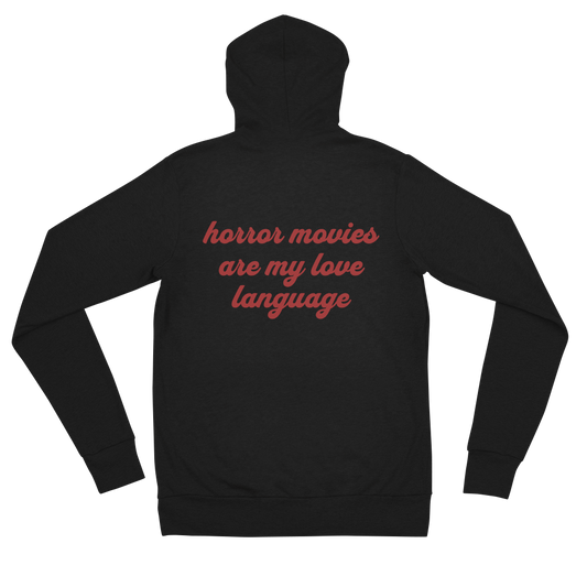 Love Language Zip-Up Hoodie