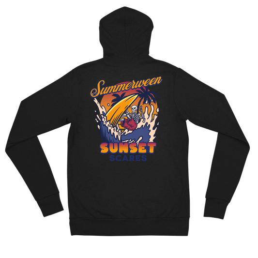 Sunset Scares Zip-Up Hoodie