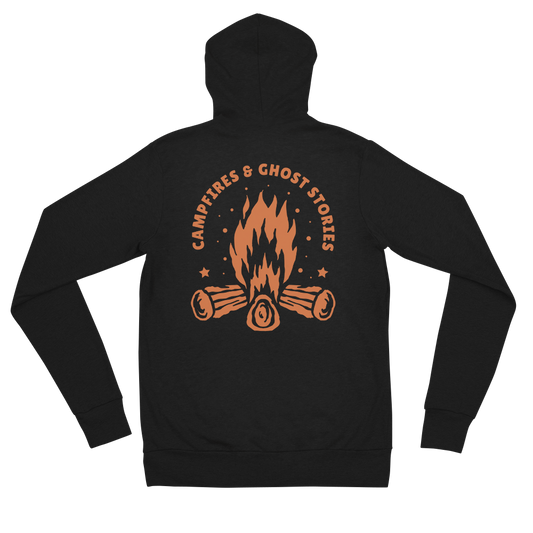 Campfires & Ghost Stories Zip-Up Hoodie