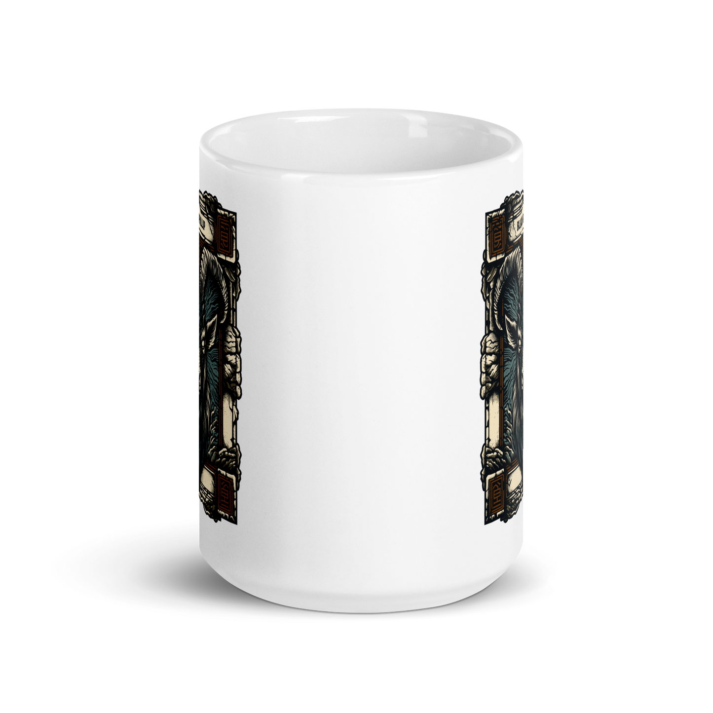 Black Phillip Mug - White