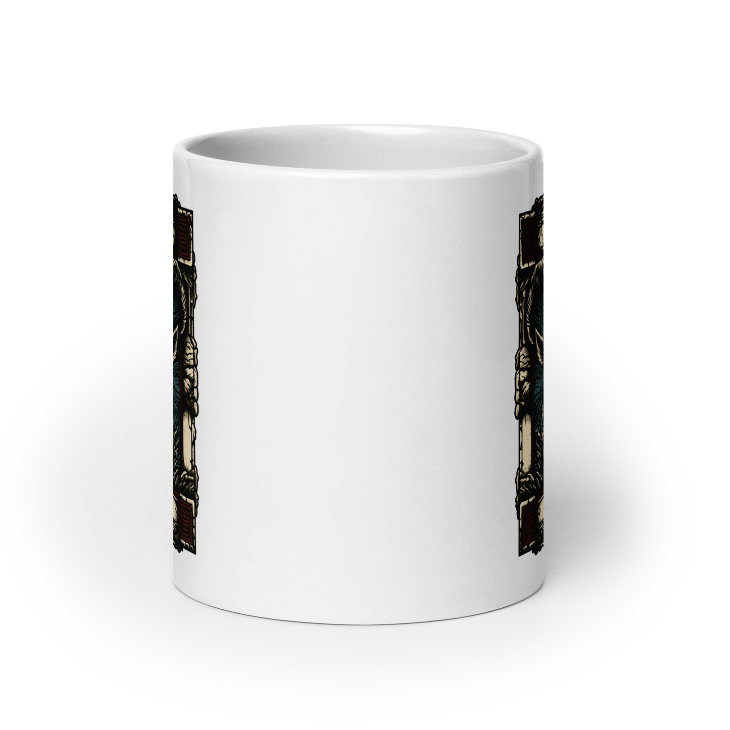 Black Phillip Mug - White