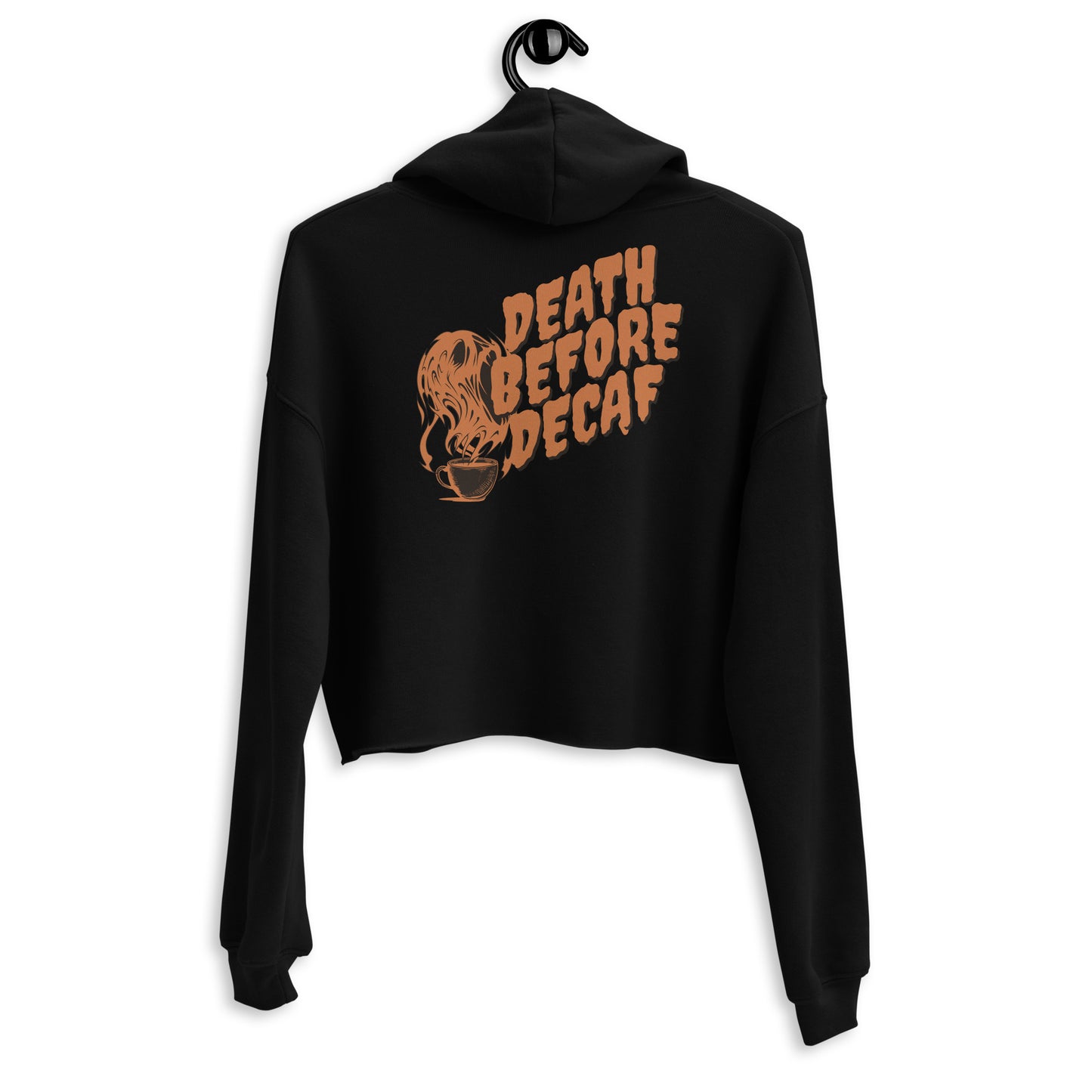 Grim Grind Cropped Hoodie