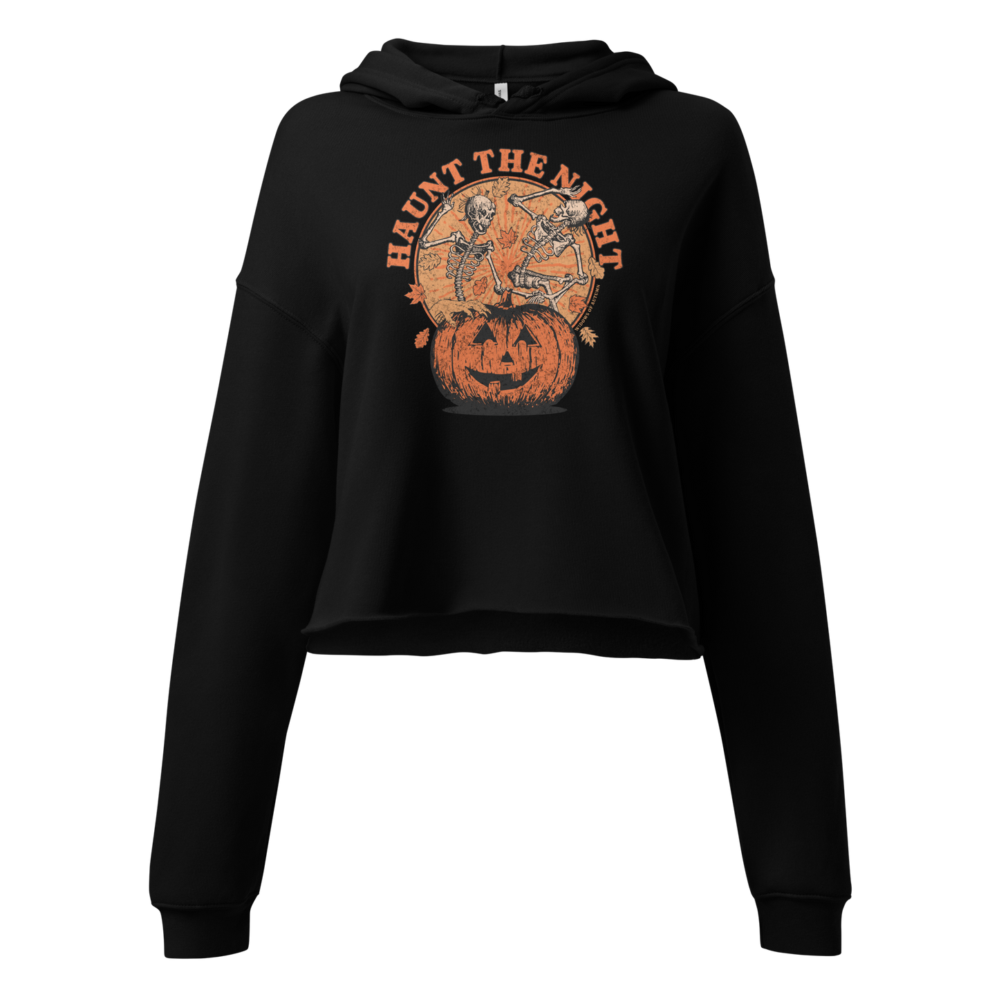 Haunt The Night Cropped Hoodie