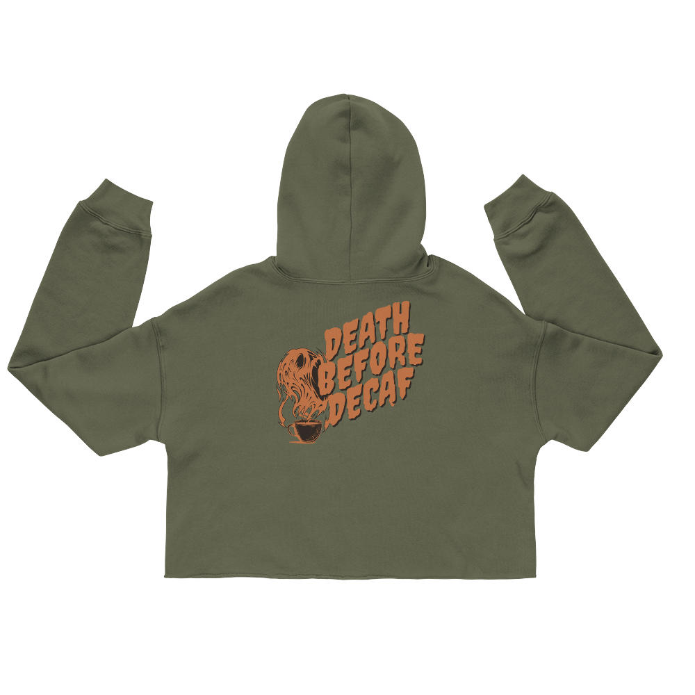 Grim Grind Cropped Hoodie