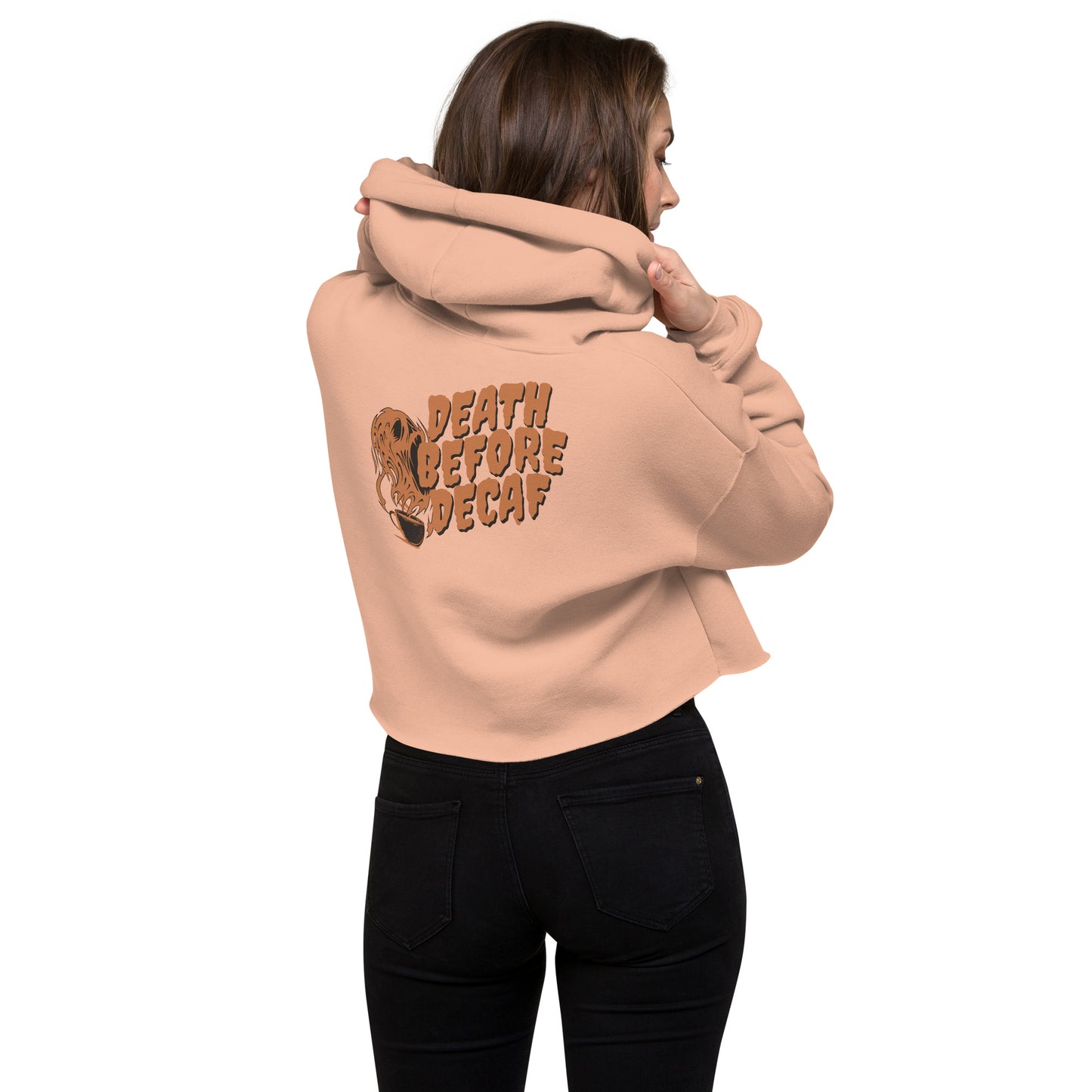 Grim Grind Cropped Hoodie