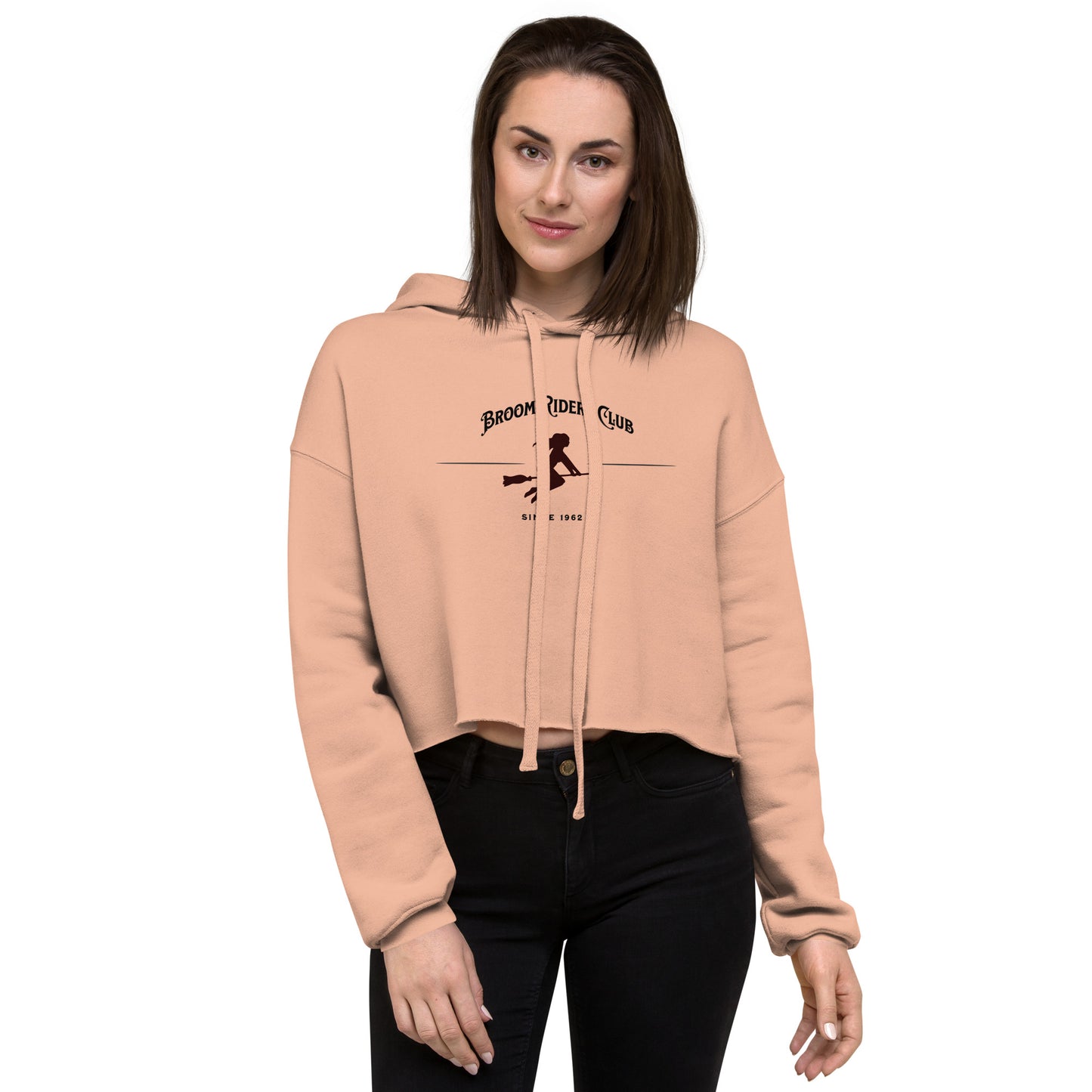 Broom Riders Club Cropped Hoodie