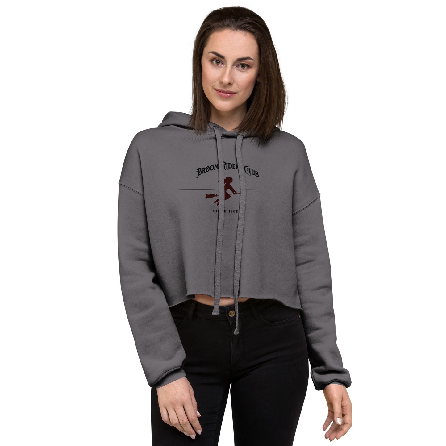 Broom Riders Club Cropped Hoodie