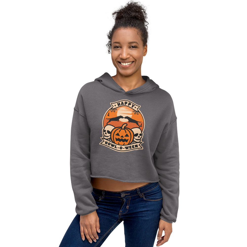 Howl-O-Ween Cropped Hoodie