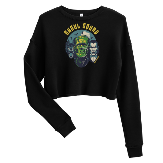 Ghoul Squad Cropped Sweatshirt