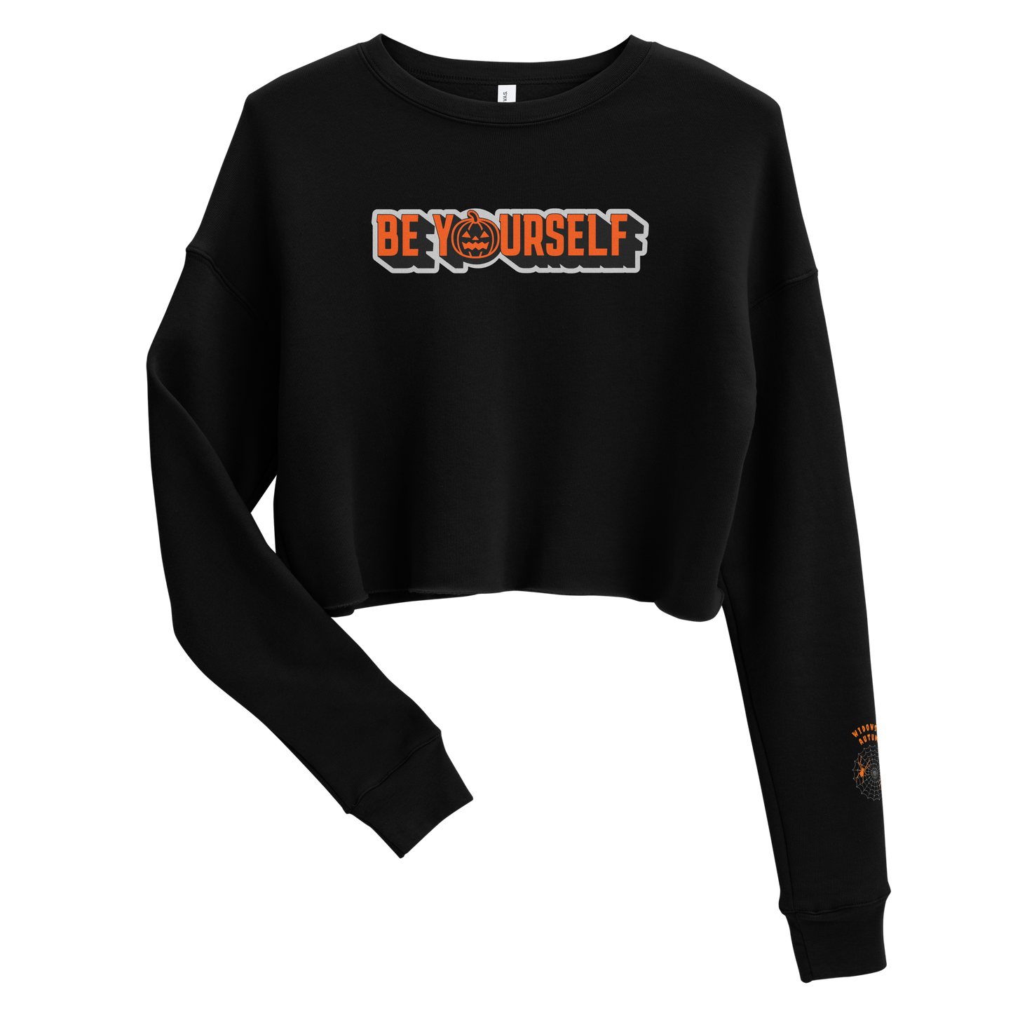 Be Yourself Cropped Sweatshirt