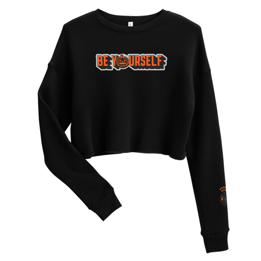 Be Yourself Cropped Sweatshirt