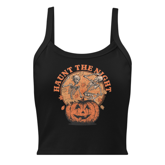 Haunt The Night Micro-Rib Tank Top