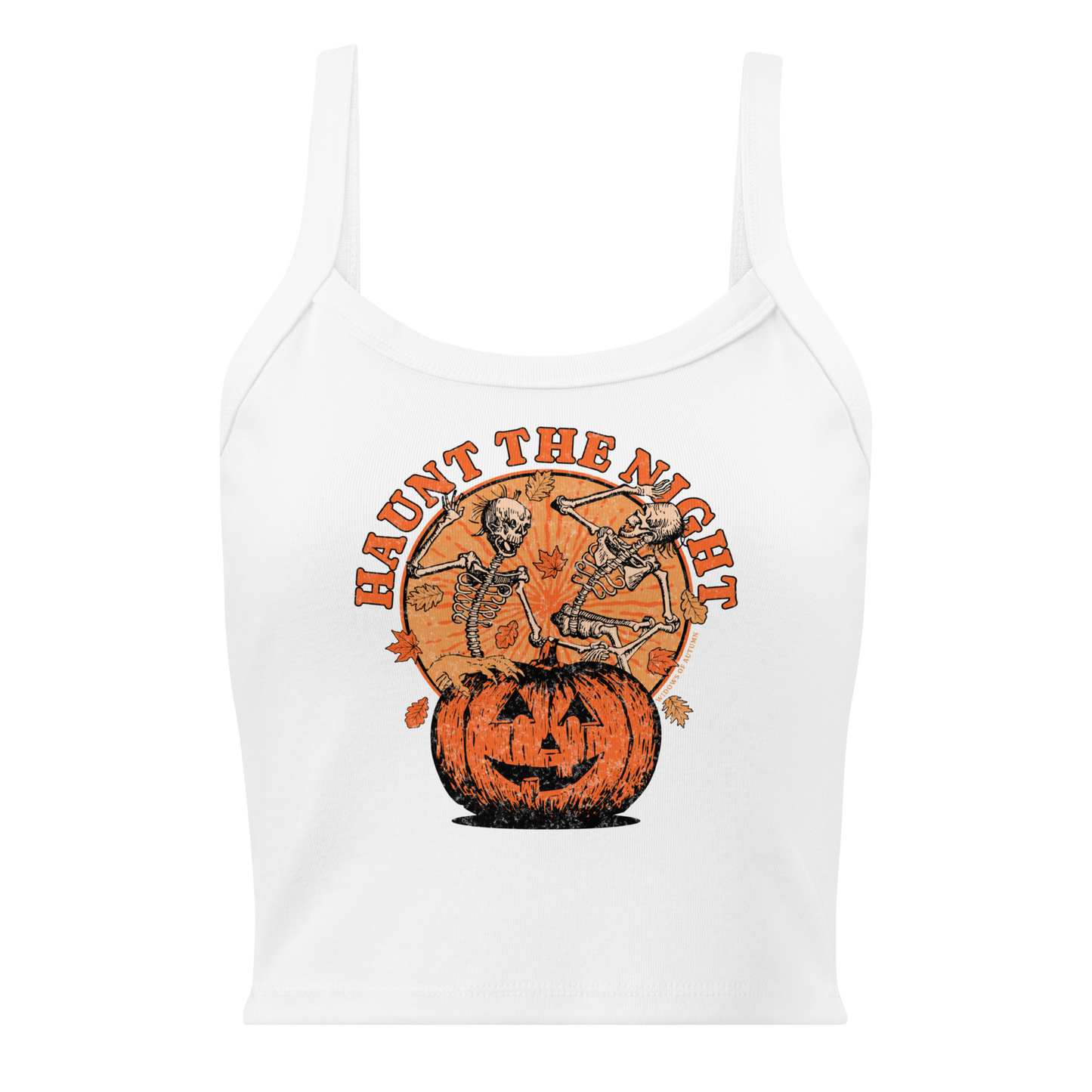 Haunt The Night Micro-Rib Tank Top