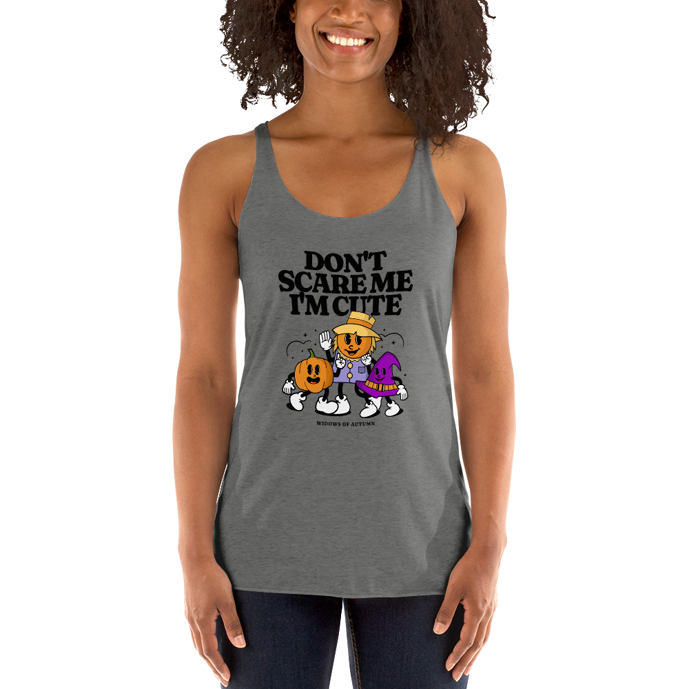 Don't Scare Me Racerback Tank