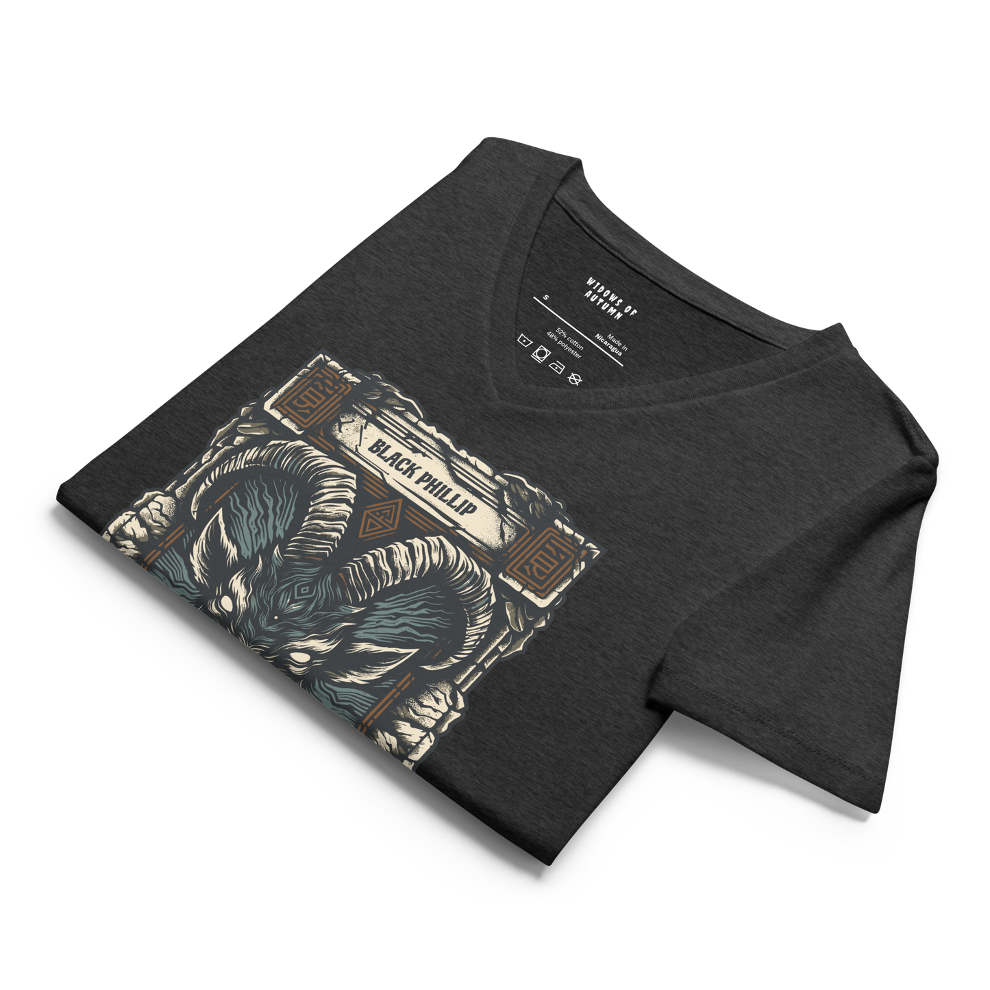 Black Phillip V-Neck Tee