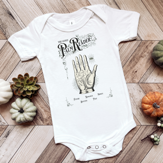 Palm Reader Baby Onesie