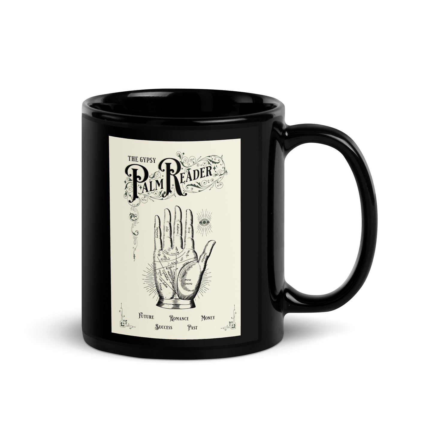 Palm Reader Mug - Black