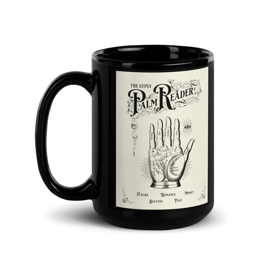 Palm Reader Mug - Black