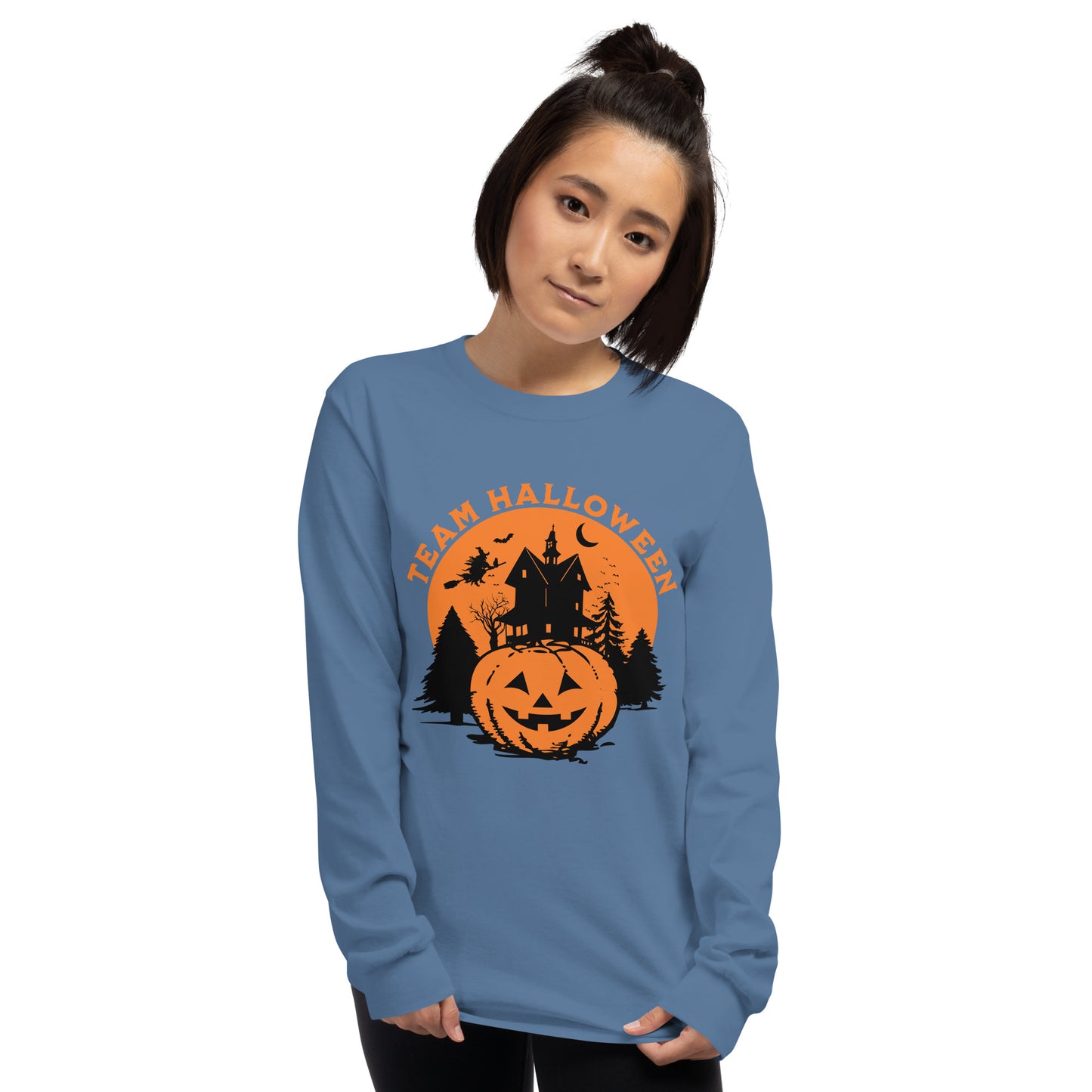 Team Halloween Long Sleeve Tee