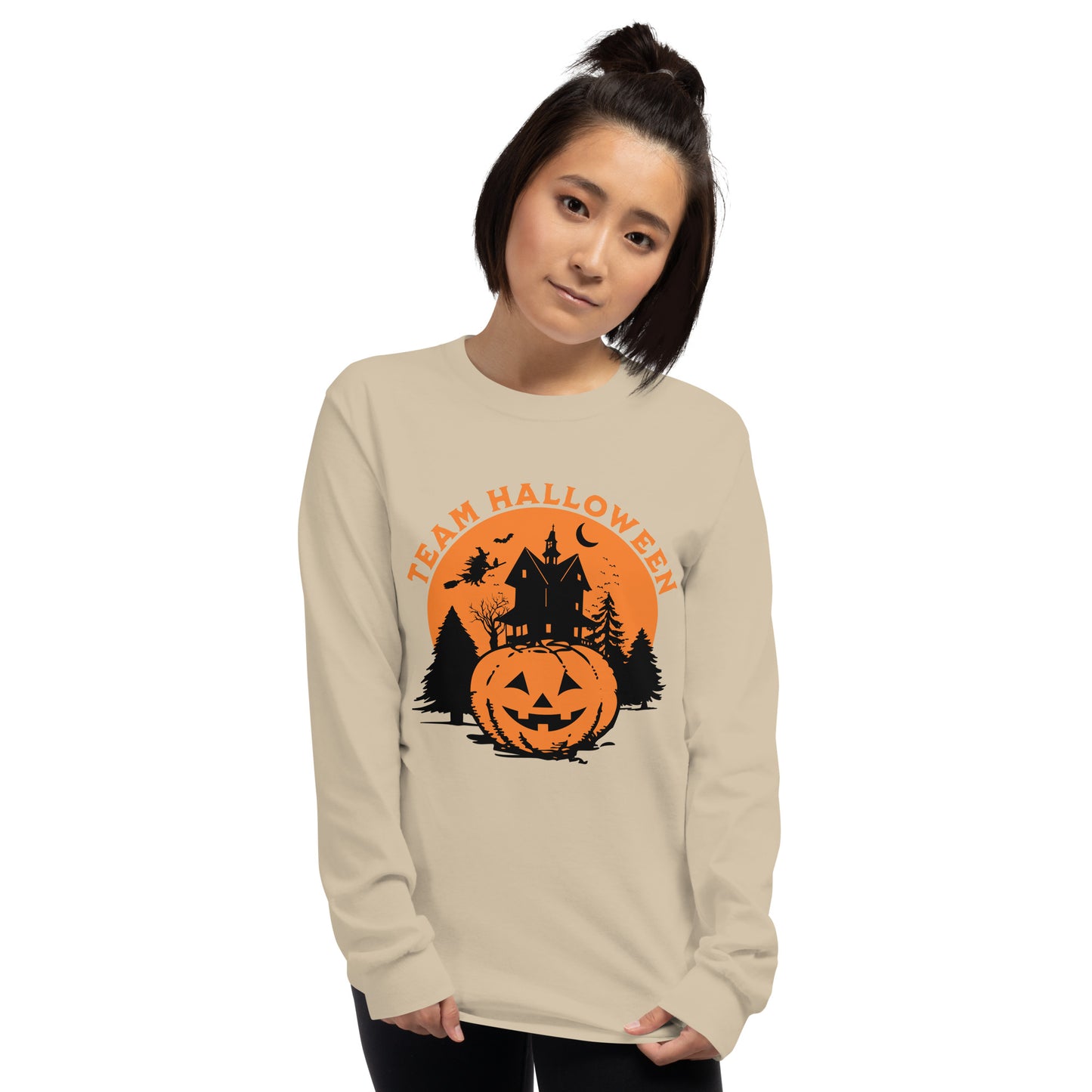 Team Halloween Long Sleeve Tee