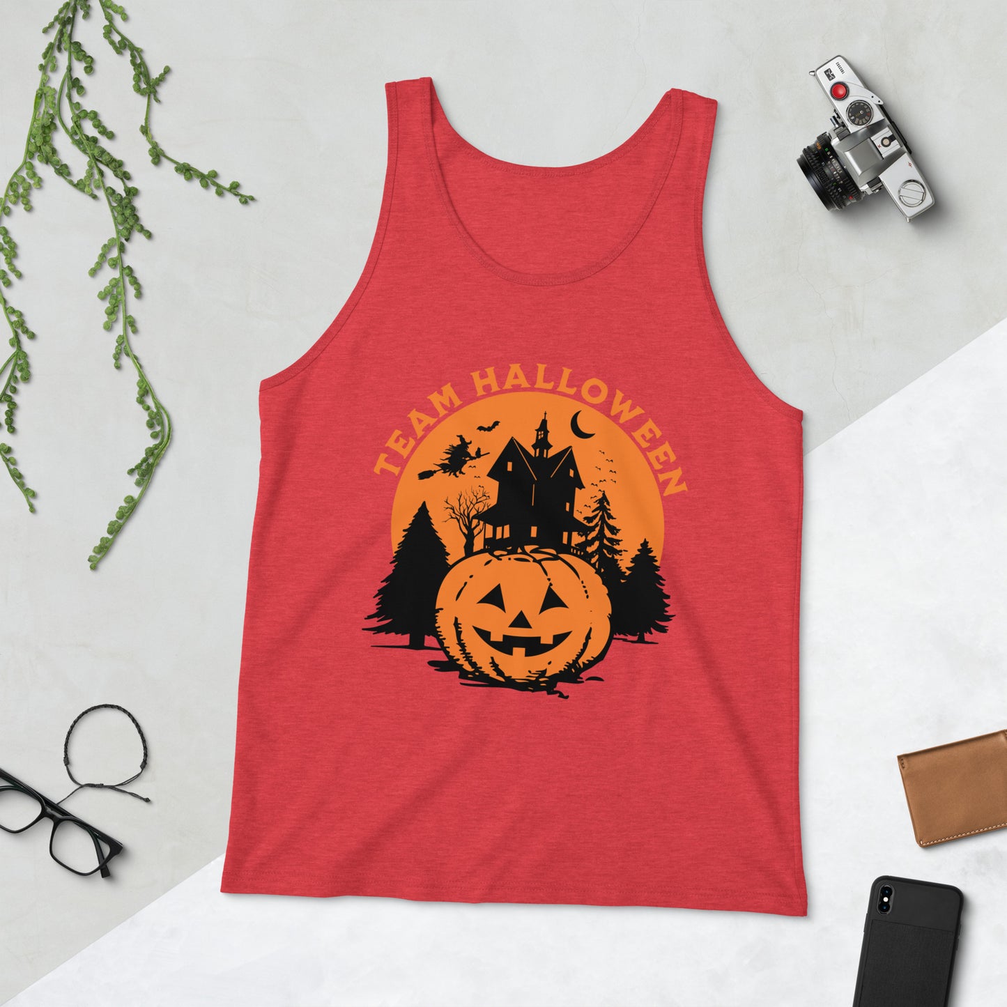 Team Halloween Tank Top