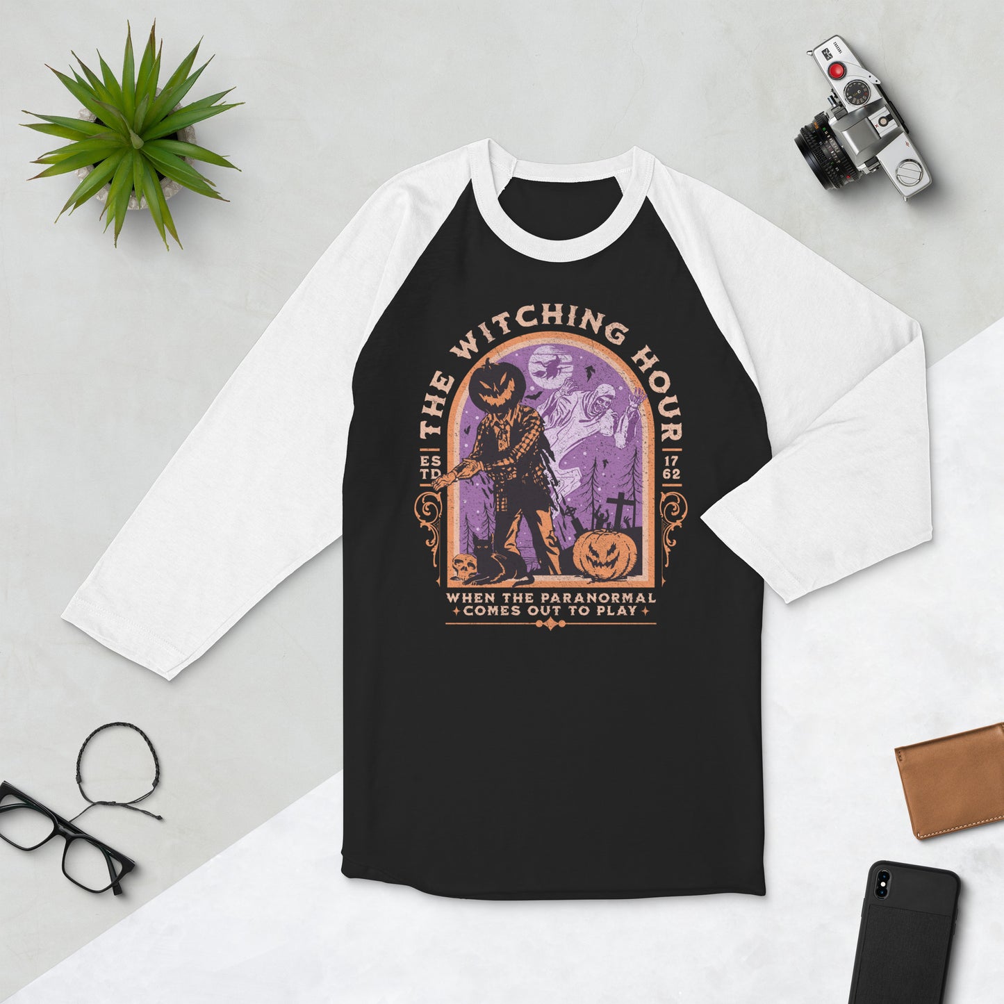 Witching Hour Baseball Tee