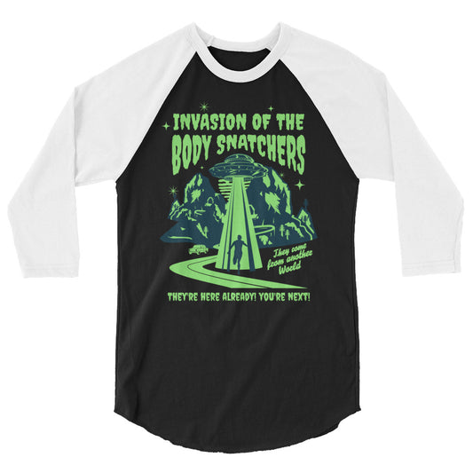 Body Snatchers Baseball Tee