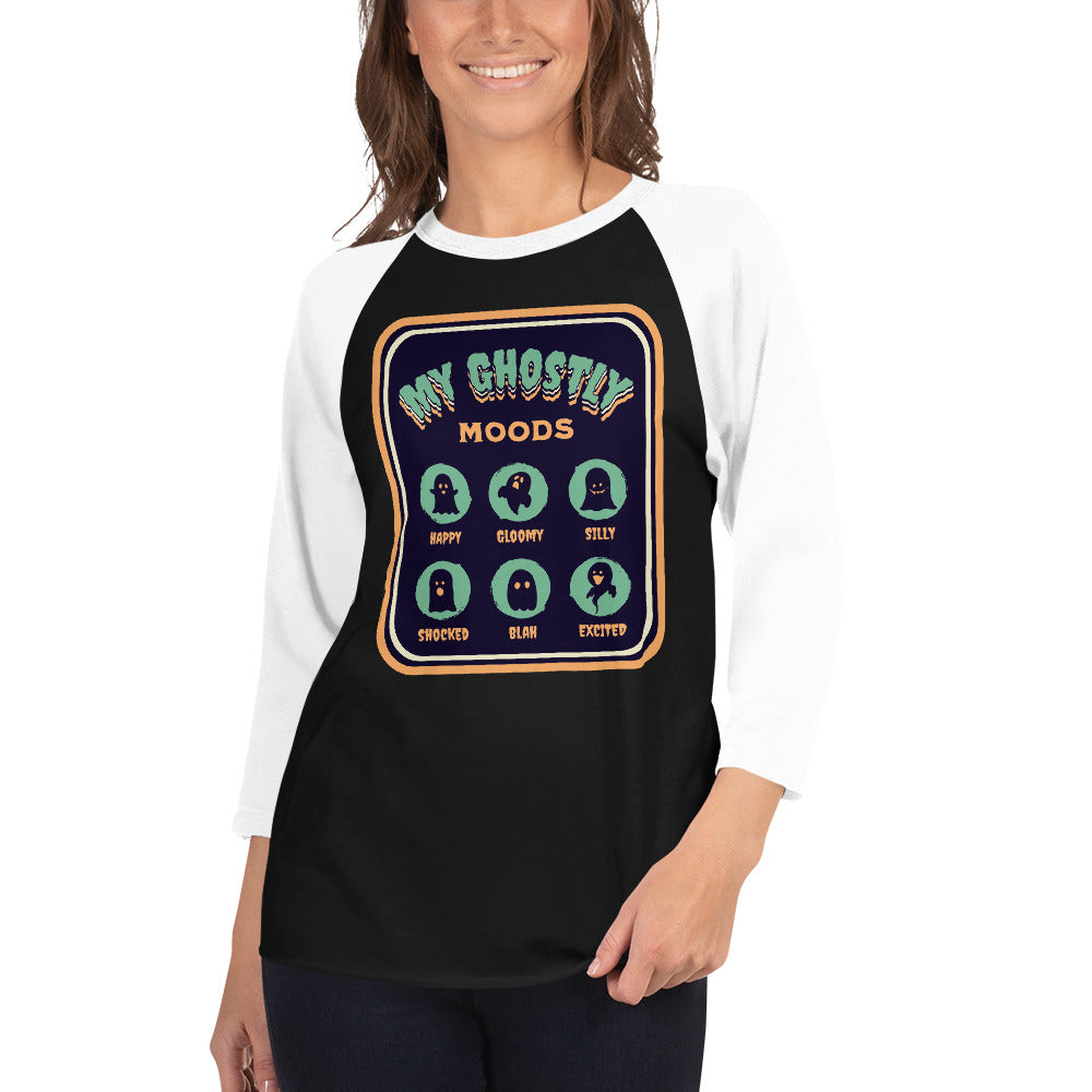 Ghostly Moods Baseball Tee