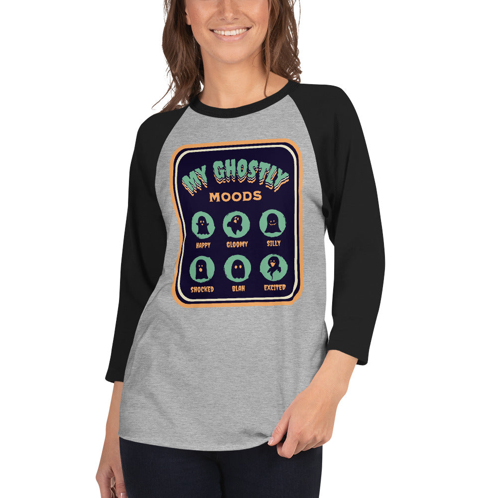 Ghostly Moods Baseball Tee