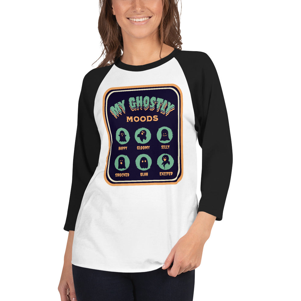 Ghostly Moods Baseball Tee