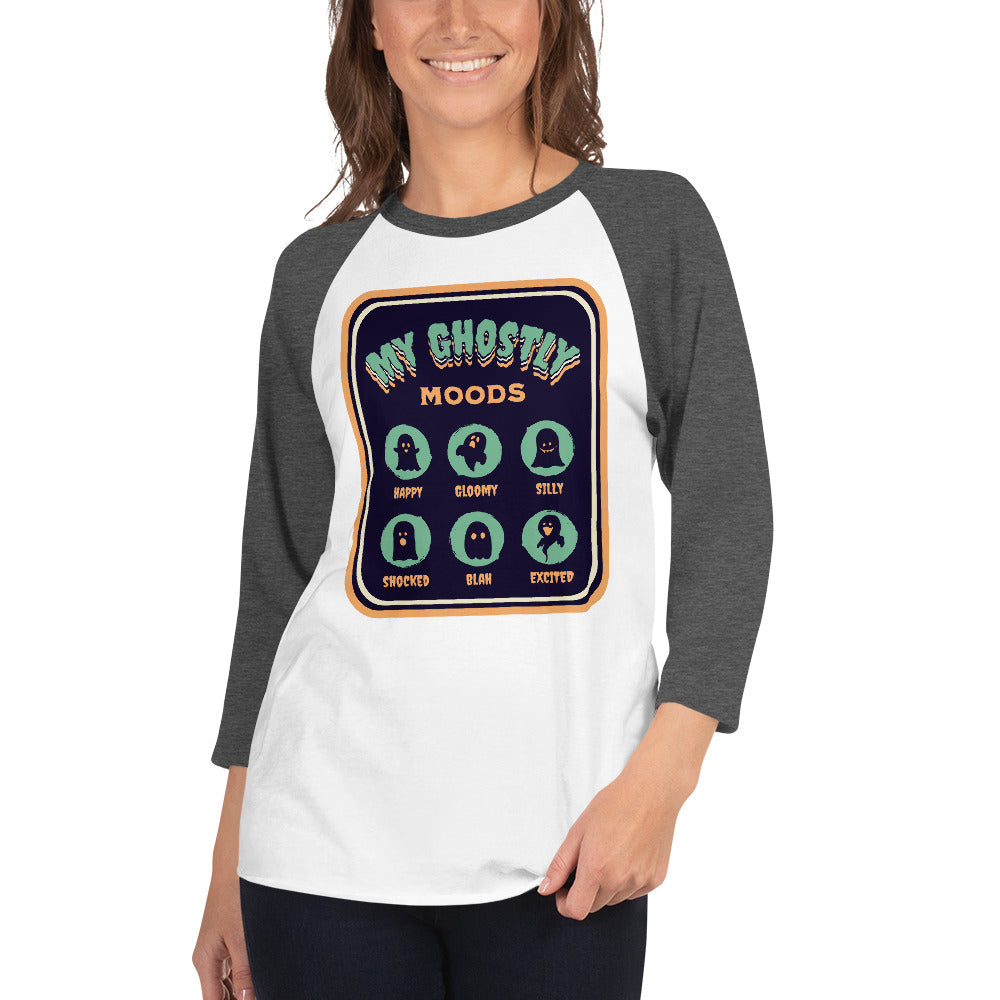 Ghostly Moods Baseball Tee